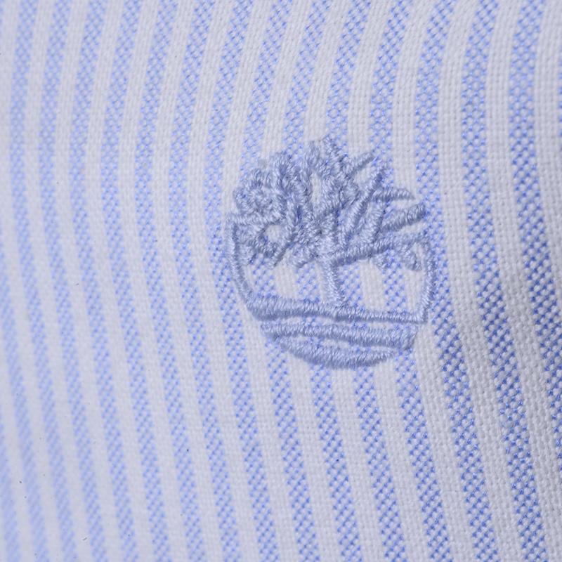 Camisa-Hombre-Timberland-Camisa ML Mill River Oxford Stripe