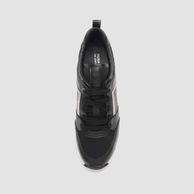 Zapatillas-Mujer-Hush Puppies-Algeciras-Negro