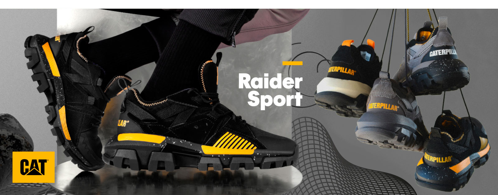 Zapatillas Caterpillar Raider Sport: estilo progresivo y funcionalidad icónica para aprovechar cada oportunidad.