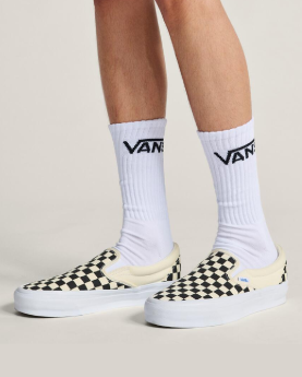 Vans Slip-On en damero blanco y negro