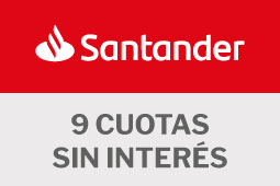 9 cuotas con Santander