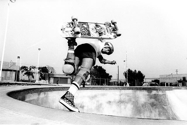 Skateboarding