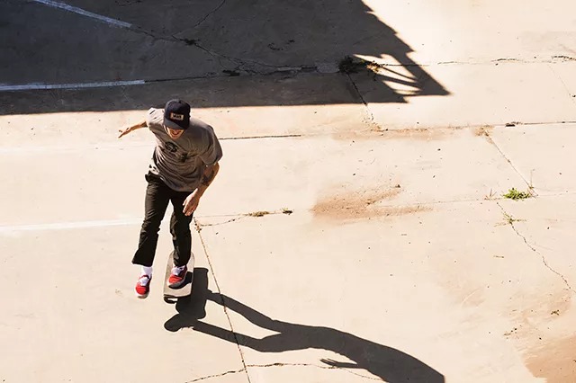 skateboarding