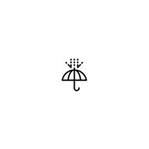 Ícono impermeable
