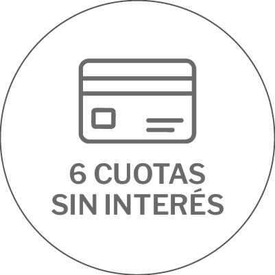 3 y 6 sin interés