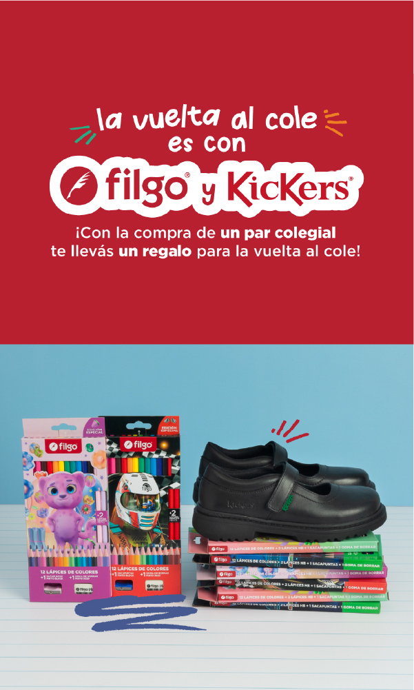 PROMO VUELTA AL COLE OFILGO Y KICKERS